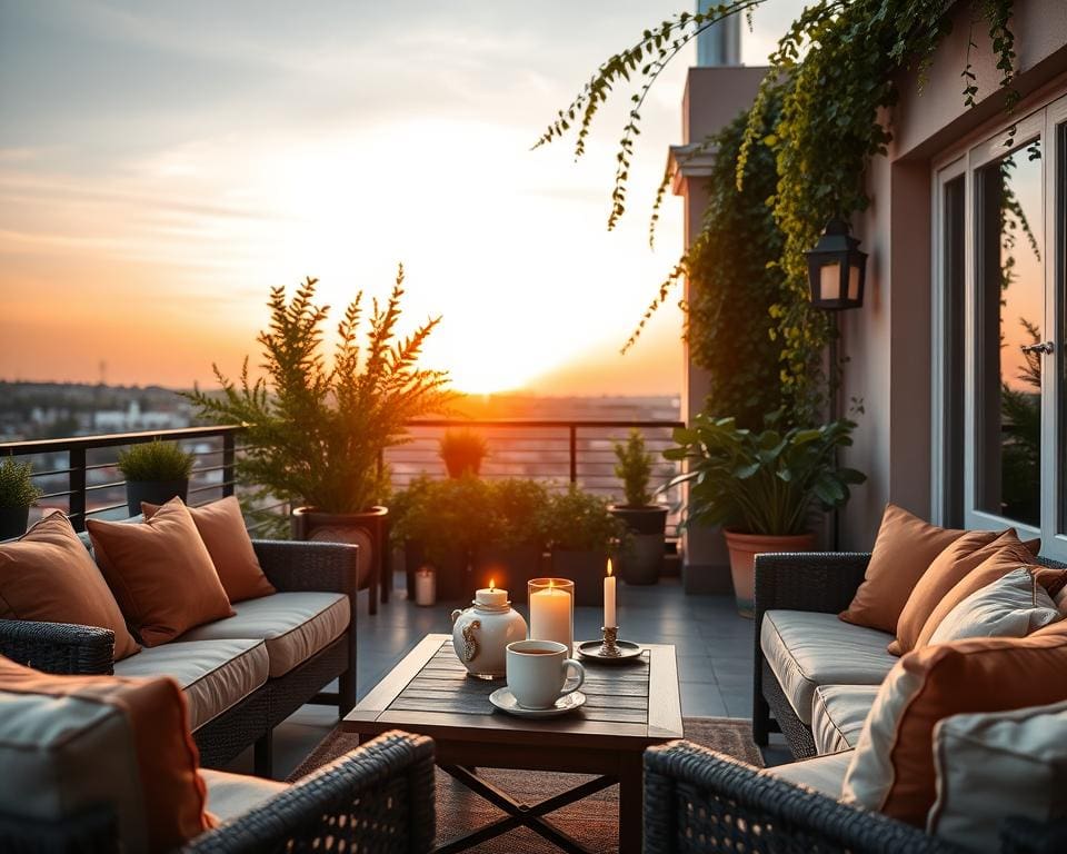 Hoe maak je een terras comfortabel?