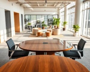 Vergadertafels voor flexibele kantoorinrichting