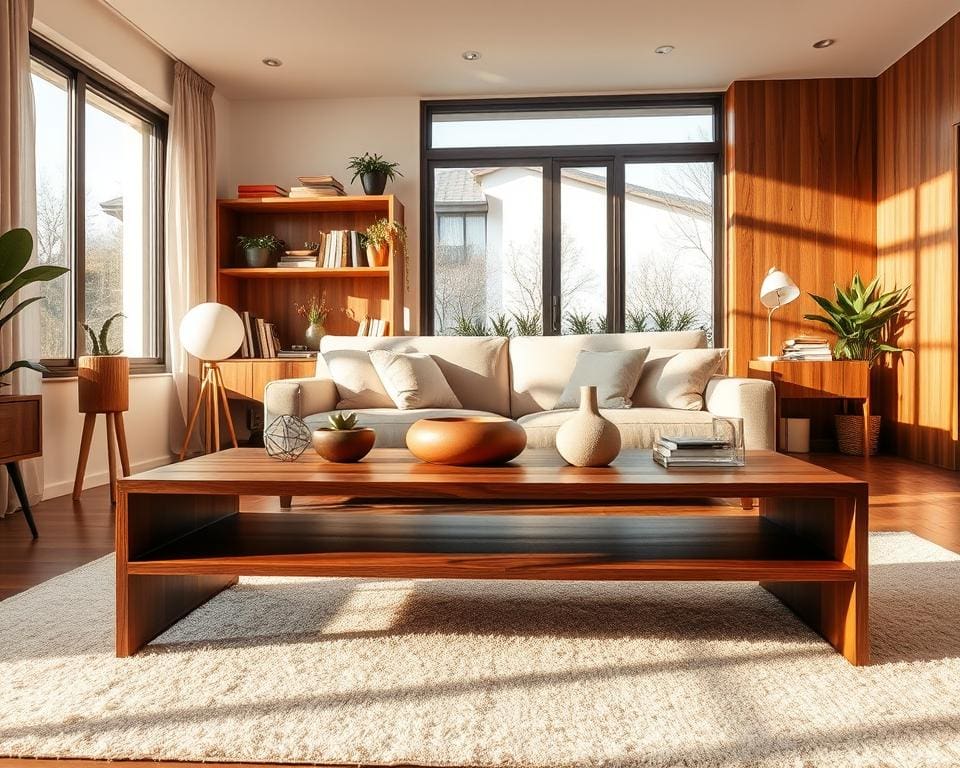 Waarom zijn houten accenten populair in interieurs?