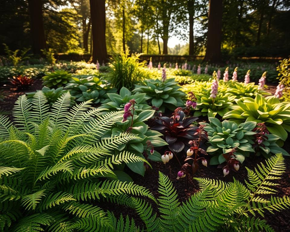 Welke planten zijn geschikt voor schaduwrijke tuinen?