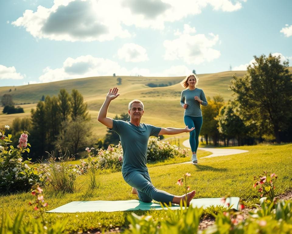 Hoe combineer je ontspanning en beweging?