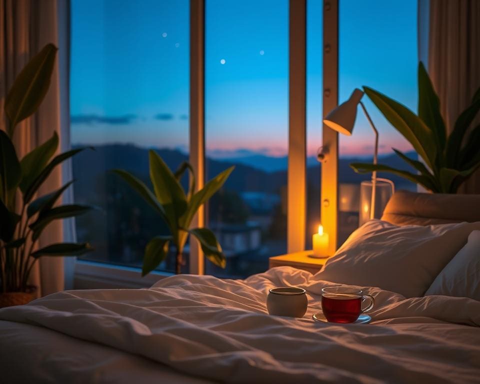 Hoe draagt een rustige avond bij aan beter slapen?