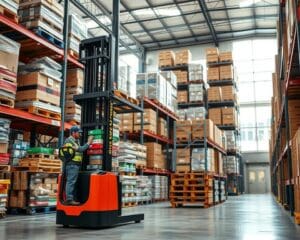 Hoe helpt een stapelwagen bij opslag?