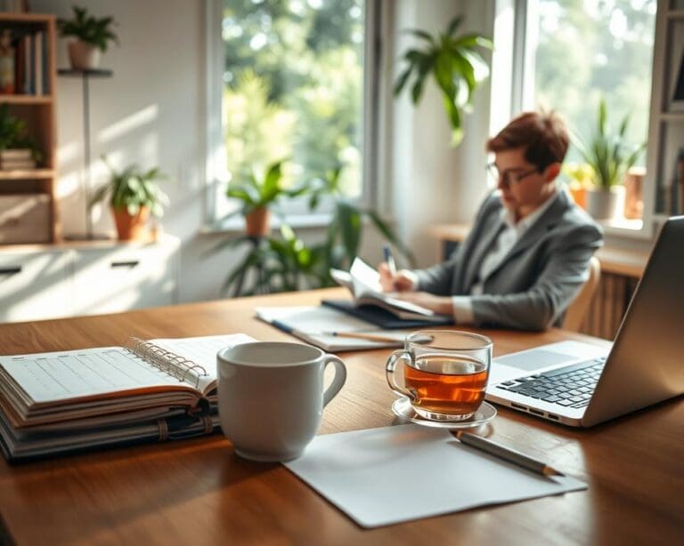 Hoe helpt een vaste dagstructuur bij balans?