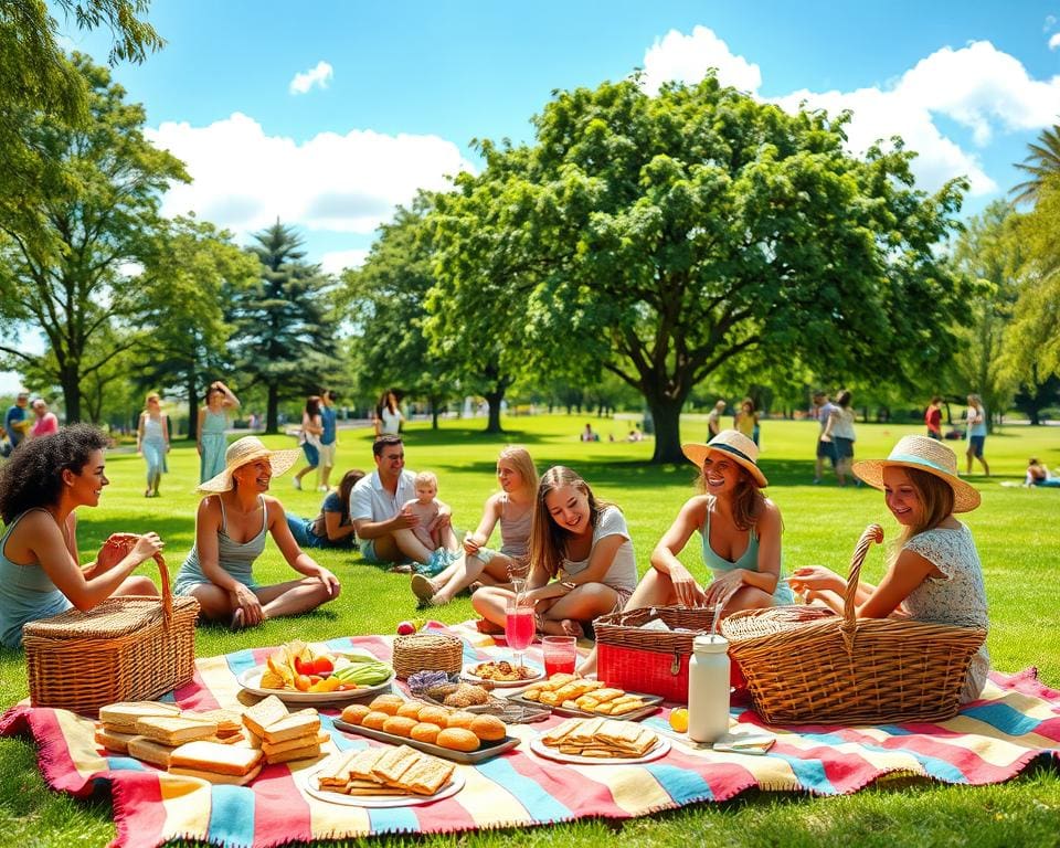 Hoe organiseer je een picknick in het park?