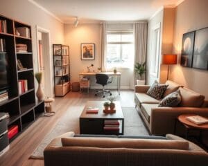 Hoe richt je een kleine woonkamer slim in?