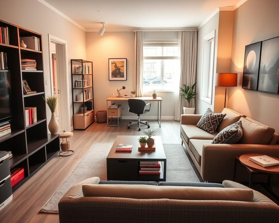 Hoe richt je een kleine woonkamer slim in?