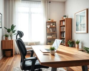 Hoe richt je een thuiskantoor praktisch in?