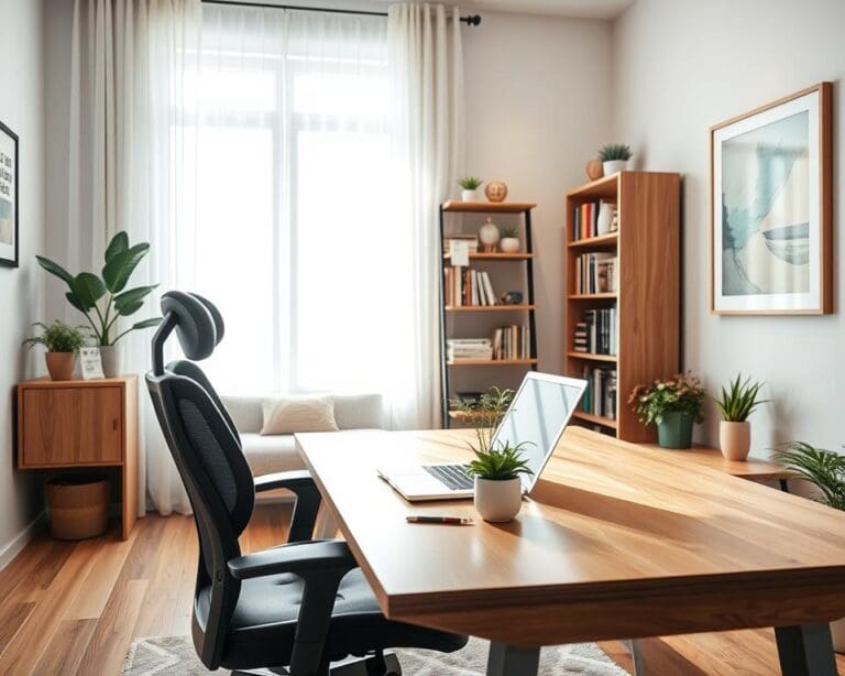Hoe richt je een thuiskantoor praktisch in?