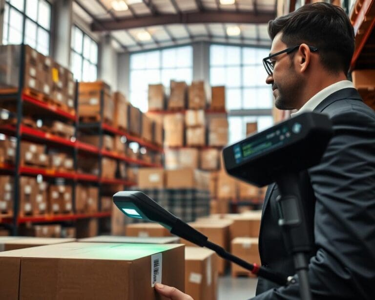 Hoe werkt een magazijnscanner?