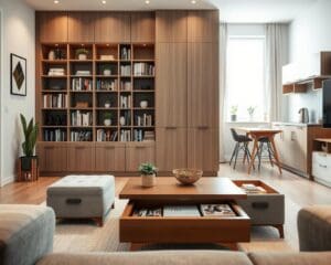 Slimme opbergoplossingen voor kleine woningen