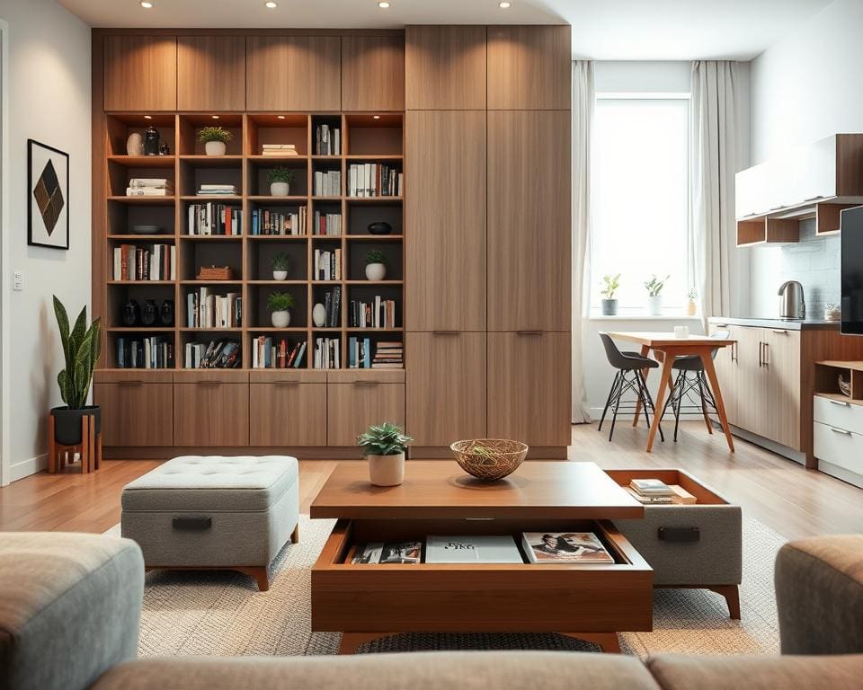 Slimme opbergoplossingen voor kleine woningen