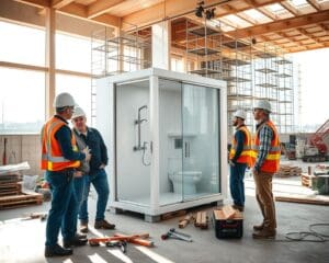 Waarom kiezen aannemers voor prefab badkamers?