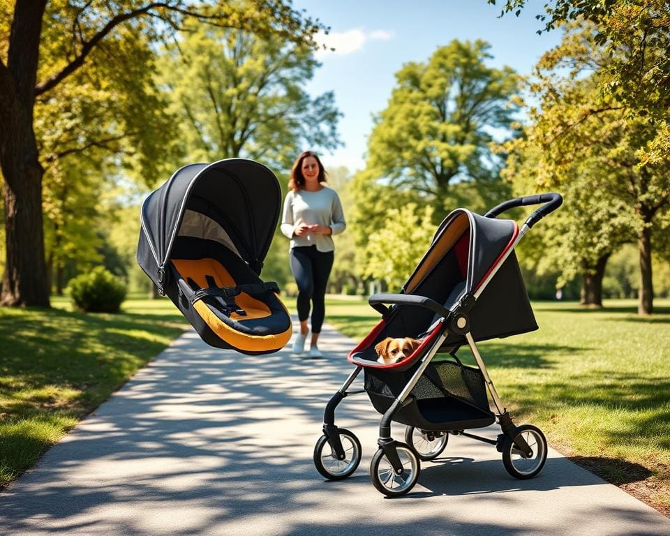 Waarom kiezen baasjes voor een hondenbuggy bij lange wandelingen?