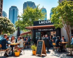 Waarom zijn lunchcafés belangrijk in stadscentra?