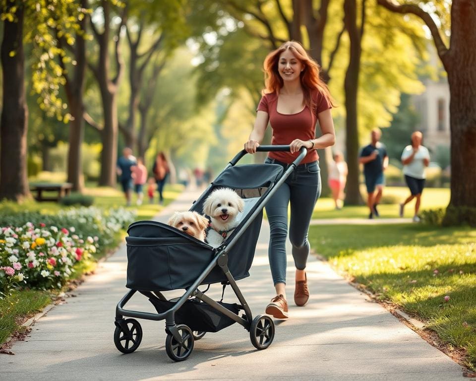 Wat maakt een buggy voor honden handig in het dagelijks leven?