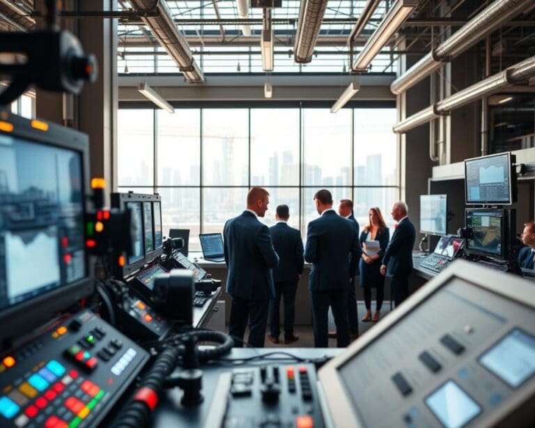 Wat maakt een meetstation belangrijk bij utiliteitsbouw?