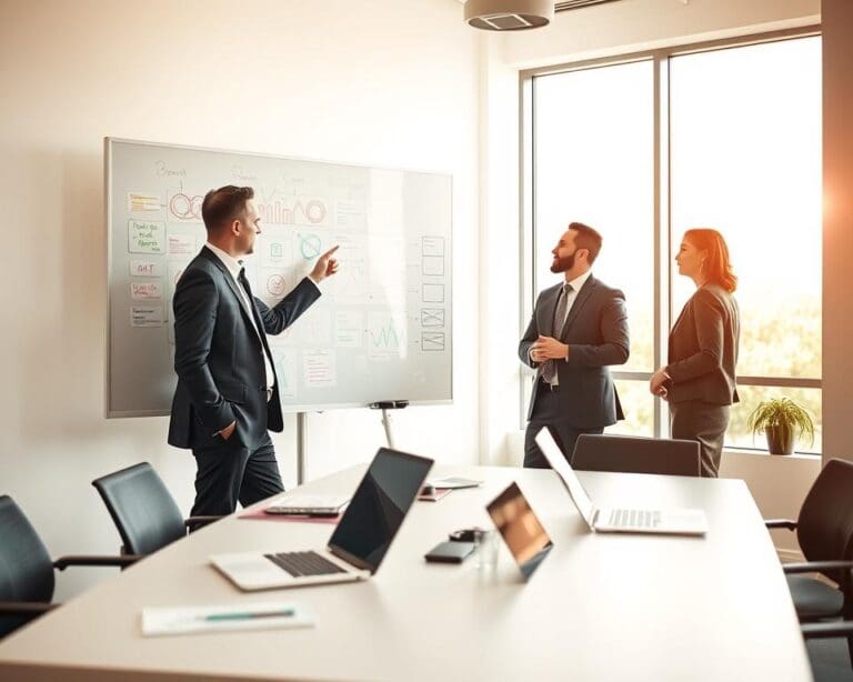 Wat maakt een whiteboard effectief in meetings?