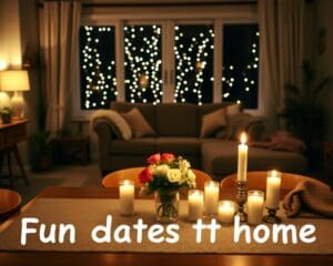Wat zijn leuke date ideeën voor thuis?