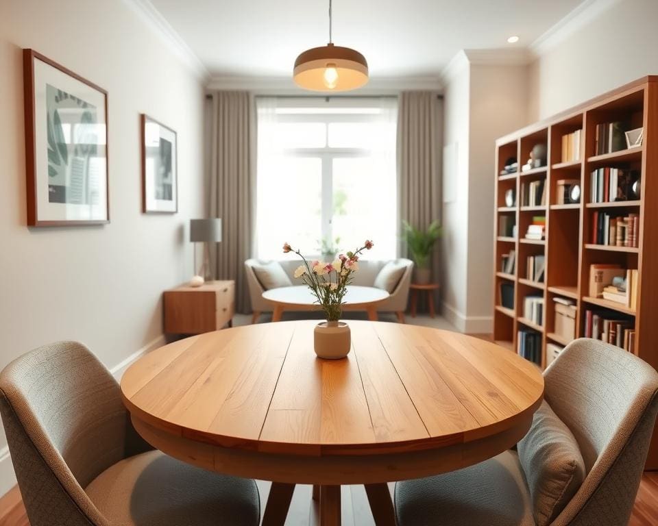 Welke eettafel past in een compacte eetkamer?