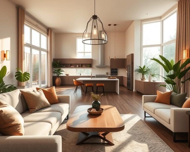 Welke verlichting past bij een open leefruimte?