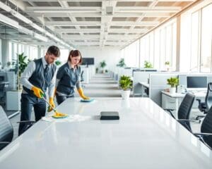 Hoe helpt professionele kantoor schoonmaak bij een betere werkomgeving?