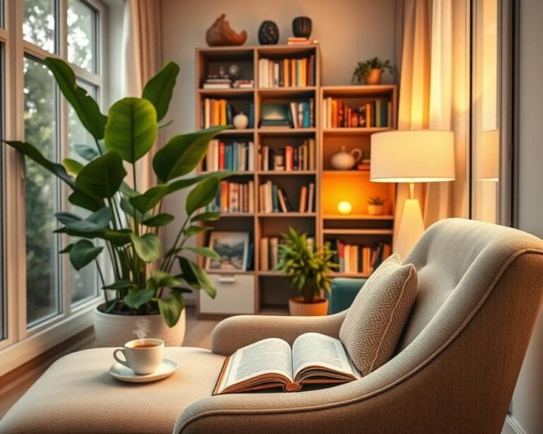 Hoe maak je een gezellige leeshoek in huis?