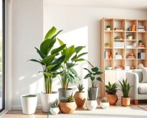Welke planten passen goed in een modern interieur?