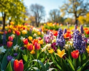 bloemen voorjaar tuin