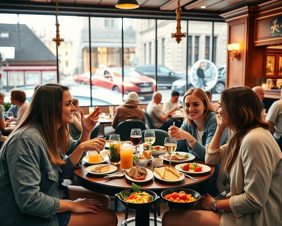 uit eten met vrienden tips