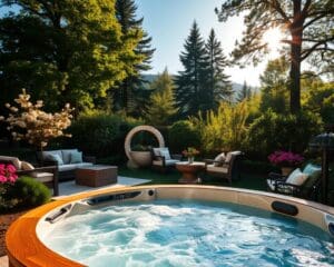 hottub tuin