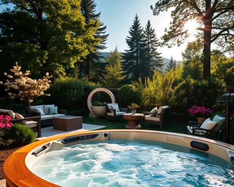 hottub tuin