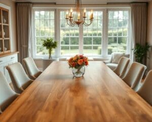 houten eettafels