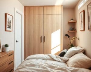 kledingkast kleine slaapkamer