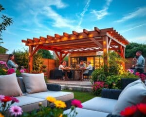 overkapping tuin