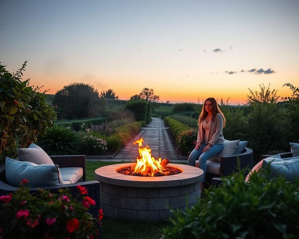 vuurkorf tuin