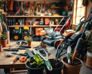 gereedschap en tuinmachines