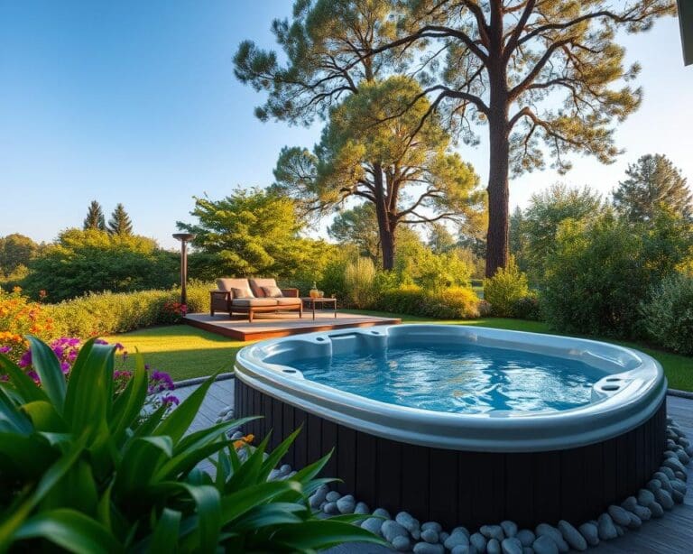 hottub tuin