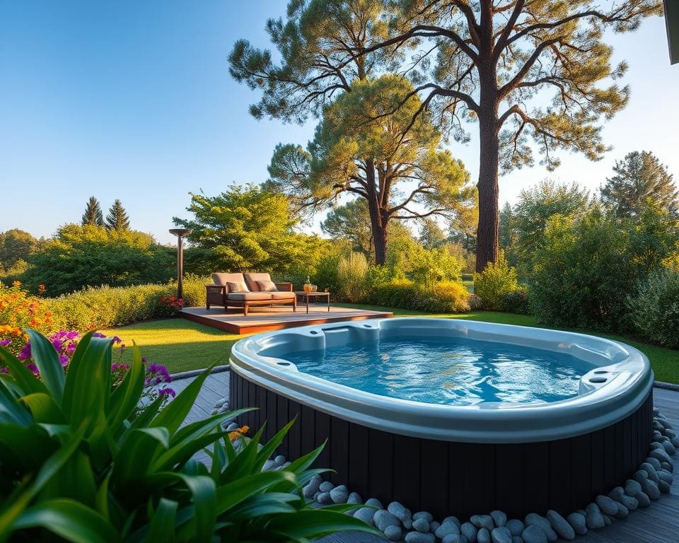 hottub tuin