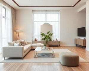 kleine woonkamer inrichten