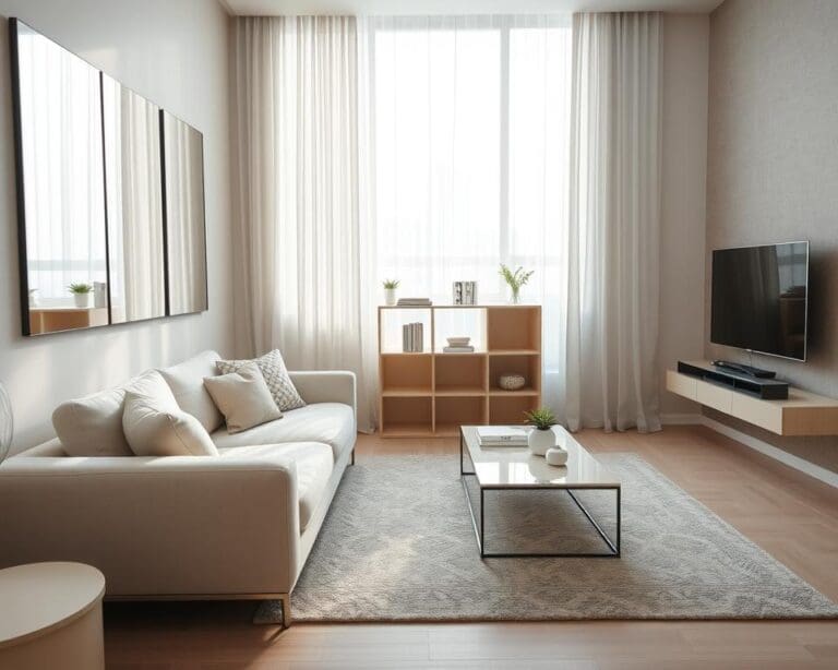 kleine woonkamer