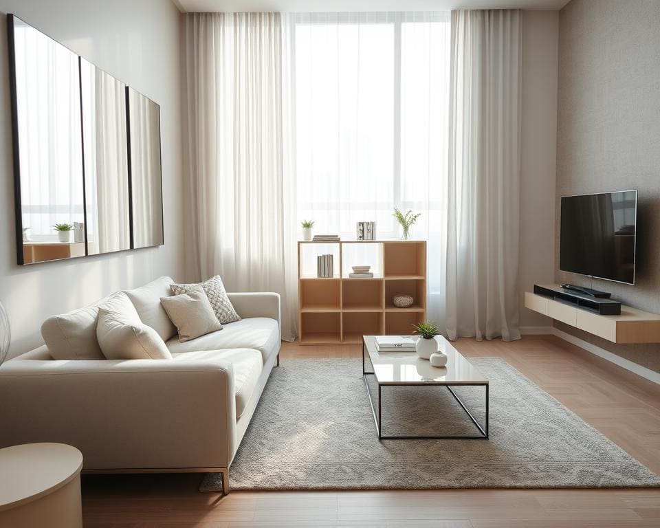 kleine woonkamer