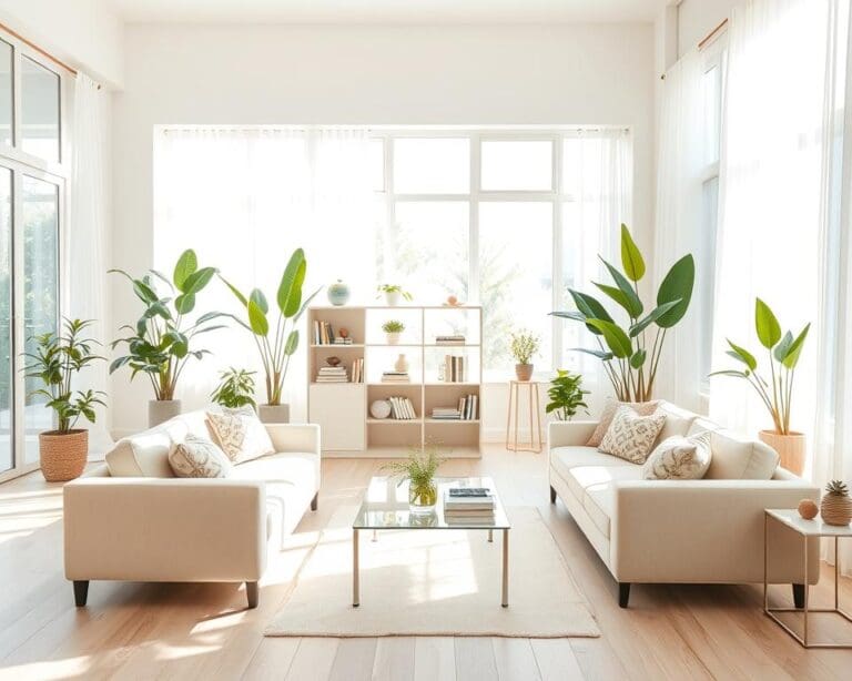 lichte woonkamer