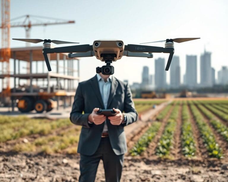 werken met drones