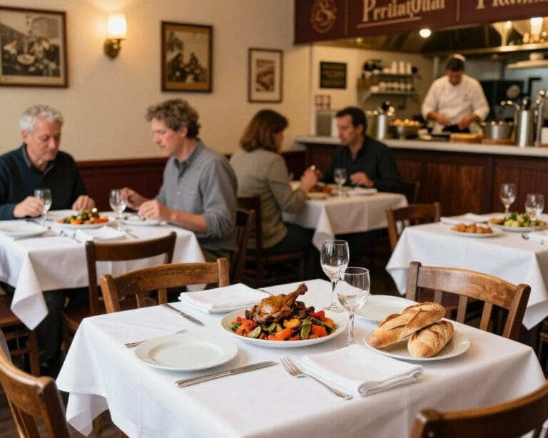 klassieke Franse bistro