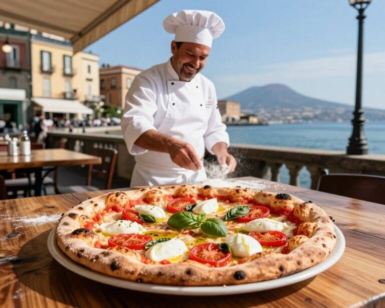 pizza in Napels