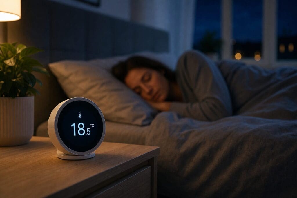 Wat is een goede nachttemperatuur in huis?